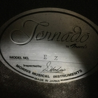 Tornado ECLIPSE by Morris モーリス トルネード エレアコ ギター EZ