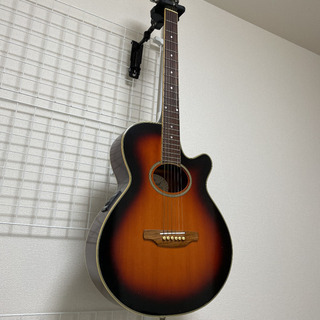 【ケース付き】アコースティックギター　エレアコ　Aria