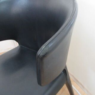 JKN2637/アームチェア/ダイニングチェア/ブラック/オラ/HOLA/ハンスウエッツスタイン/カッシーナ/Cassina/367/使用感強め/中古品/