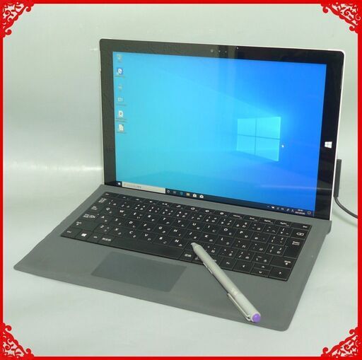 タブレット 中古良品 12インチ Microsoft Surface Pro 3 第4世代Core i5 8GB SSD-256G Wi-Fi Bluetooth webカメラ Windows10 Office