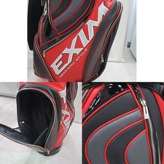 キャディバッグ マルマン EXIM GEAR WITH STYLE 8分割 赤 レッド