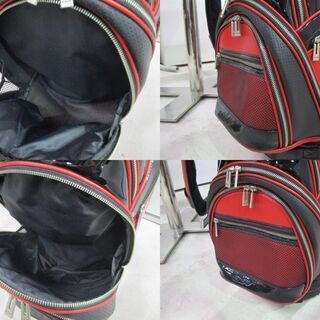 ゴルフ キャディバッグ マルマン EXIM GEAR WITH STYLE 8分割 赤 