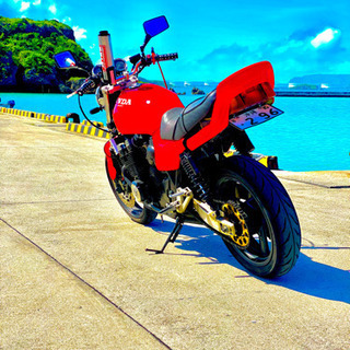 xjr400で使用してました！cbxテールカウル （#CapCut #REDSTAGE