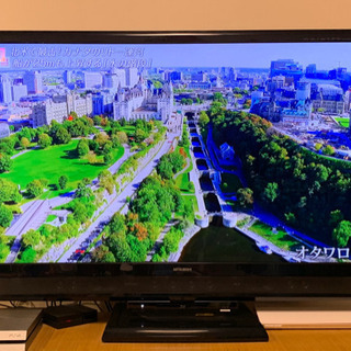 【ネット決済】【取引中】三菱液晶テレビ55型　Blu-ray(D...