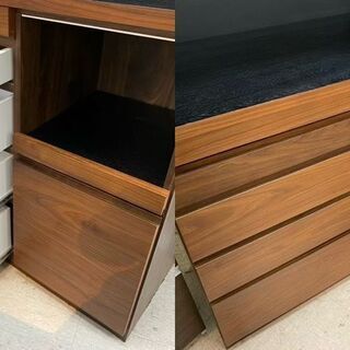 愛品館 江戸川店】河口家具製作所 キッチンボード 食器棚 ID:159 