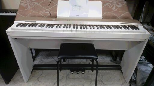 電子ピアノ CASIO カシオ privia プリヴィア PX-160GD(スタンド/ペダル付) 2016製 動作品