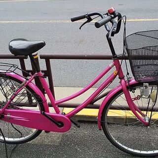 ◆お安め・リユース・リサイクル自転車・26インチ・ピンク