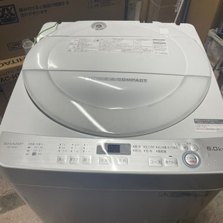 SHARP 洗濯機　2017年製　ES-GE6B 6kg 
