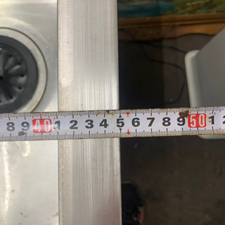 P3191 業務用　一層シンク　流し台　厨房機器　幅45×奥行60×高さ94cm プラクラ東区本町店　札幌