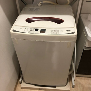 全自動洗濯機  SANYO ASW-70A(W)【取引中】