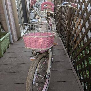 【お得・ヘルメット、鍵付】子供用自転車 18インチ メゾピアノ　パープル・ピンク 楽天市場】10日最大1200円OFFクーポンあり【送料無料】あさひ