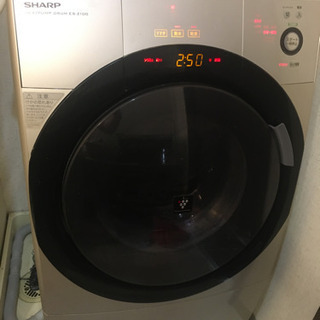 【7／10（土）引取可能な方限定！】ドラム式洗濯乾燥機　プラズマ...