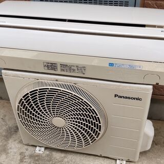 ③パナソニック CS-222CF 6畳向け 2.2KW 暖房もエアコンで ! 室外機汚損有