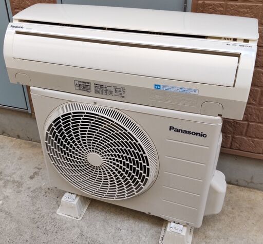 ②パナソニック CS-222CF 6畳向け 暖房もエアコンで ! 2.2KW  内部洗浄済