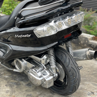 YAMAHA・マジェスティC・激早車両・タイヤ前後新品・全国陸送可能〜 YAMAHA・マジェスティC・激早車両・タイヤ前後新品・全国陸送可能