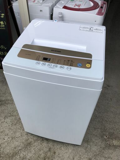 【動作保証60日間あり】IRIS OHYAMA 2019年 IAW-T502EN 5.0kg 洗濯機【管理KRS368】