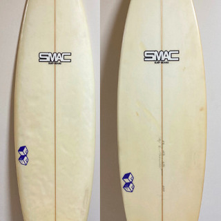 【格安・修理済】SMACサーフボード 中古 長さ6'4"(193...