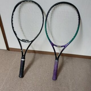 【ネット決済】硬式テニスラケット 2本セット