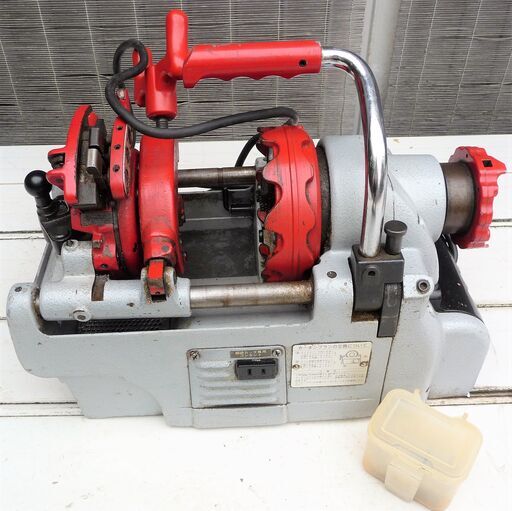 ☆レッキス工業 REX NS25AⅢ 片手で持てるパイプマシン◆替刃4本付き