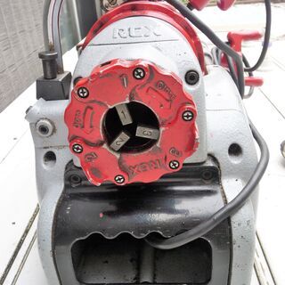 ☆レッキス工業 REX NS25AⅢ 片手で持てるパイプマシン◇替刃4本付き 