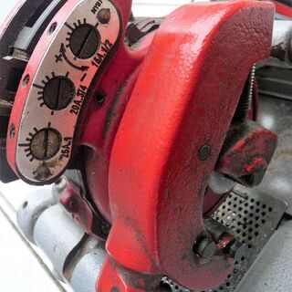 ☆レッキス工業 REX NS25AⅢ 片手で持てるパイプマシン◇替刃4本付き 
