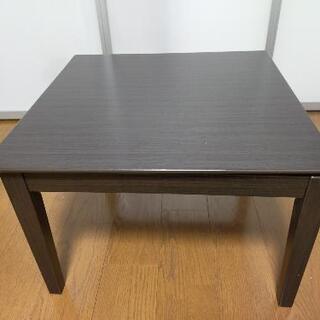 【美品】ニトリ 正方形こたつテーブル PA2-60 DBR MS...