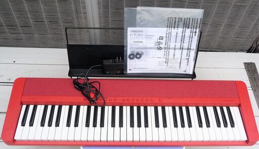 ☆カシオ CASIO CT-S1 Casiotone KEYBOARD キーボード◆2021年製・Your Style. Your Keys.
