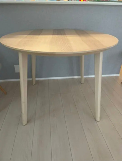 IKEA LISABO リーサボー 丸型ダイニングテーブル - テーブル