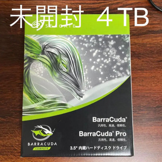 【新品、未開封】内蔵ハードディスク 3.5インチ 4TB  HDD