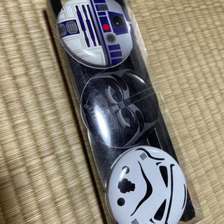 スターウォーズ　お菓子の缶　R2-D2 ダースベイダー　ストーム...