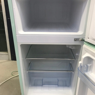 レトロ冷蔵冷凍庫　中古品