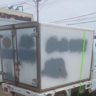 香取市山之辺】No.NK-1【軽トラコンテナ】【床はステンレス】【鍵穴