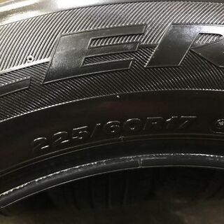 BS DUELER H/P SPORT 225/60R17 17インチ 夏タイヤ 4本 2018年製 BMW/X3 ジープチェロキー エクストレイル等　(VTB397) クレジットカード QR決済可能