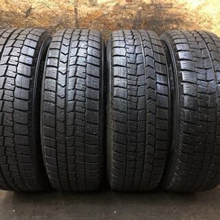 【DUNLOP WINTER MAXX WM02 175/65R15】スタッドレス【Weds JOKER 15インチ 6J4HPCD100+45】バリ溝 スイフト フィット等　(VTH424) クレジットカード QR決済可能