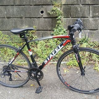 アルミフレーム　クロスバイク　変速2ｘ7　　フレームサイズC-T480mm　約3年使用 アルミフレーム クロスバイク 変速2x7 フレームサイズC-T480mm 約3年使用