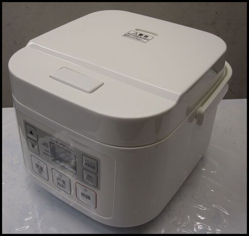 新生活 4180円 ニトリ 3合炊き マイコンジャー炊飯器 19年製 ホワイト てんくんけん 花園町 のキッチン家電 炊飯器 の中古あげます 譲ります ジモティーで不用品の処分