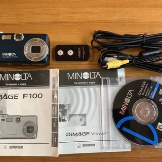 【ネット決済】MINOLTA DiMAGE F100（インディゴ...