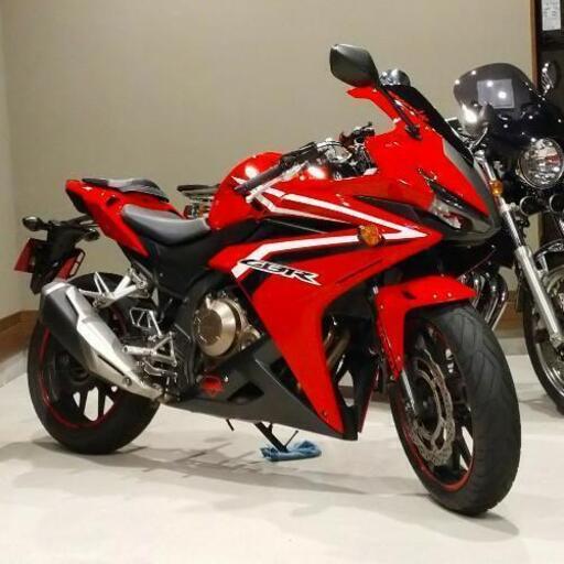 【美品】CBR400R ヴィクトリーレッド 2017年式