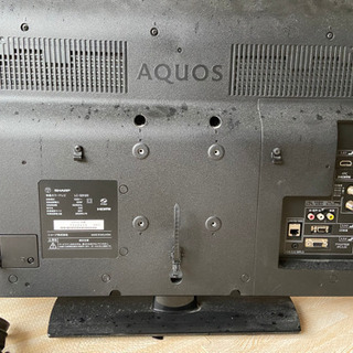 SHARP AQUOS 32インチ液晶テレビ差し上げます。