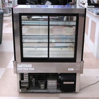札幌市/清田区 サンデン/SANDEN 冷蔵ショーケース TSA-090X 296L ガラス扉 対面式 業務用 厨房機器 店舗用品 飲食 動作品