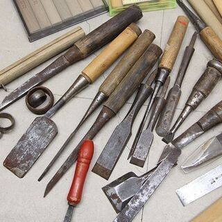 彫刻刀 のみ 鑿 ノミ 他 部品まとめて (HD1021wY)