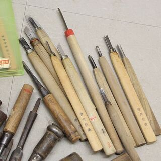 彫刻刀 のみ 鑿 ノミ 他 部品まとめて (HD1021wY)