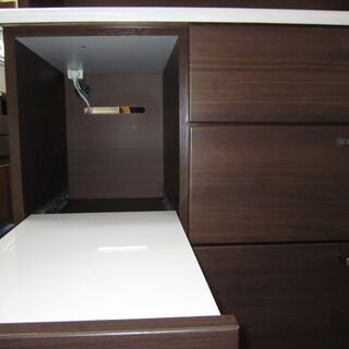 R210 NITORI キッチンボード、食器棚、引出しブルモーション機能付 幅