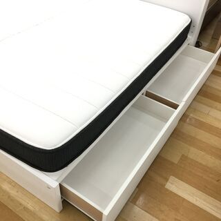 ニトリ 引き出し付きシングルベッド 【トレファク岸和田店】