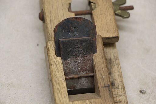 在銘 平鉋 面取り鉋 際鉋 台直し鉋 カンナ かんな 宮大工道具 ⑪