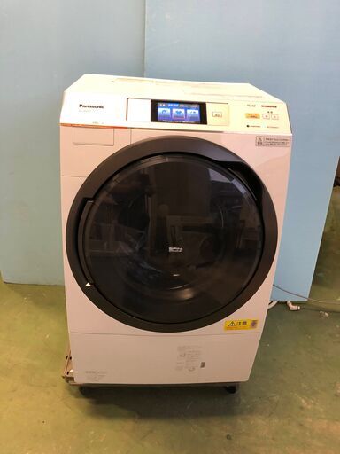 Panasonic パナソニック ななめドラム式洗濯乾燥機 NA-VX9600L 2015年製 洗濯10kg/乾燥6kg クリスタルホワイト