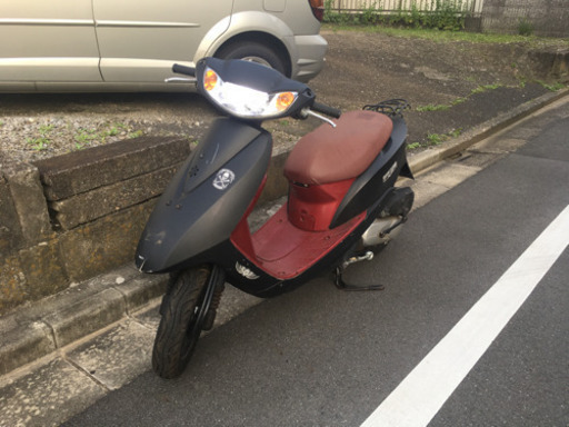 ホンダ NEW DIO AF62 艶消しブラック／レッド