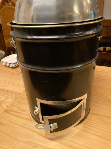 ペール缶燻製器　❗️