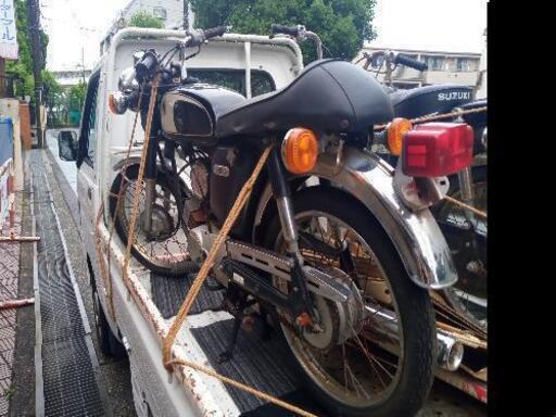 ヤマハ YB-1 2st 50cc MT 原付 バイク ビンテージ 不動車 長期放置