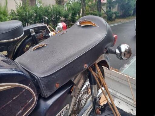 ヤマハ YB-1 2st 50cc MT 原付 バイク ビンテージ 不動車 長期放置